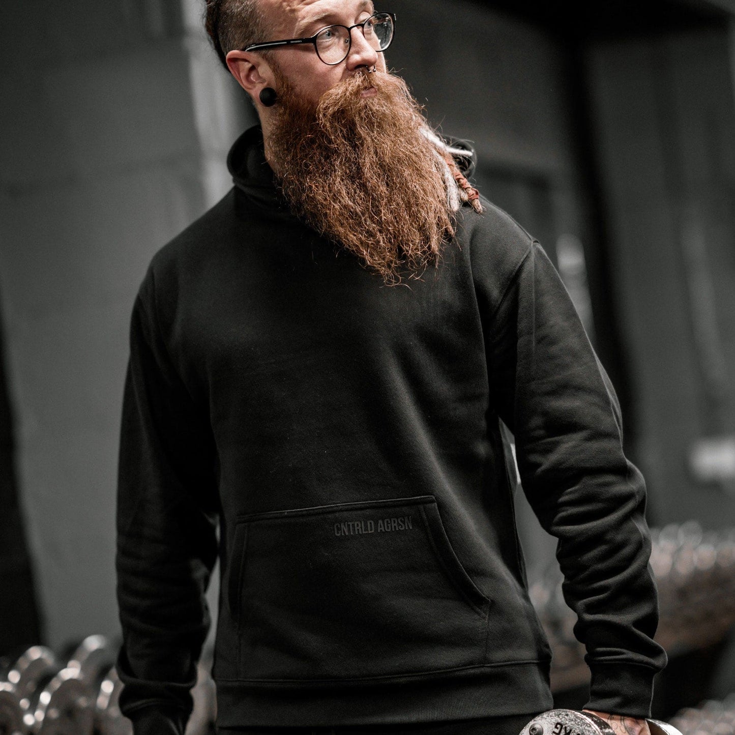 Label Collection - Luxe Hoodie - Black