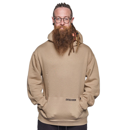 Label Collection - Luxe Oversize Hoodie - Sand