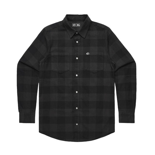 Check Shirt - Coal/ Black