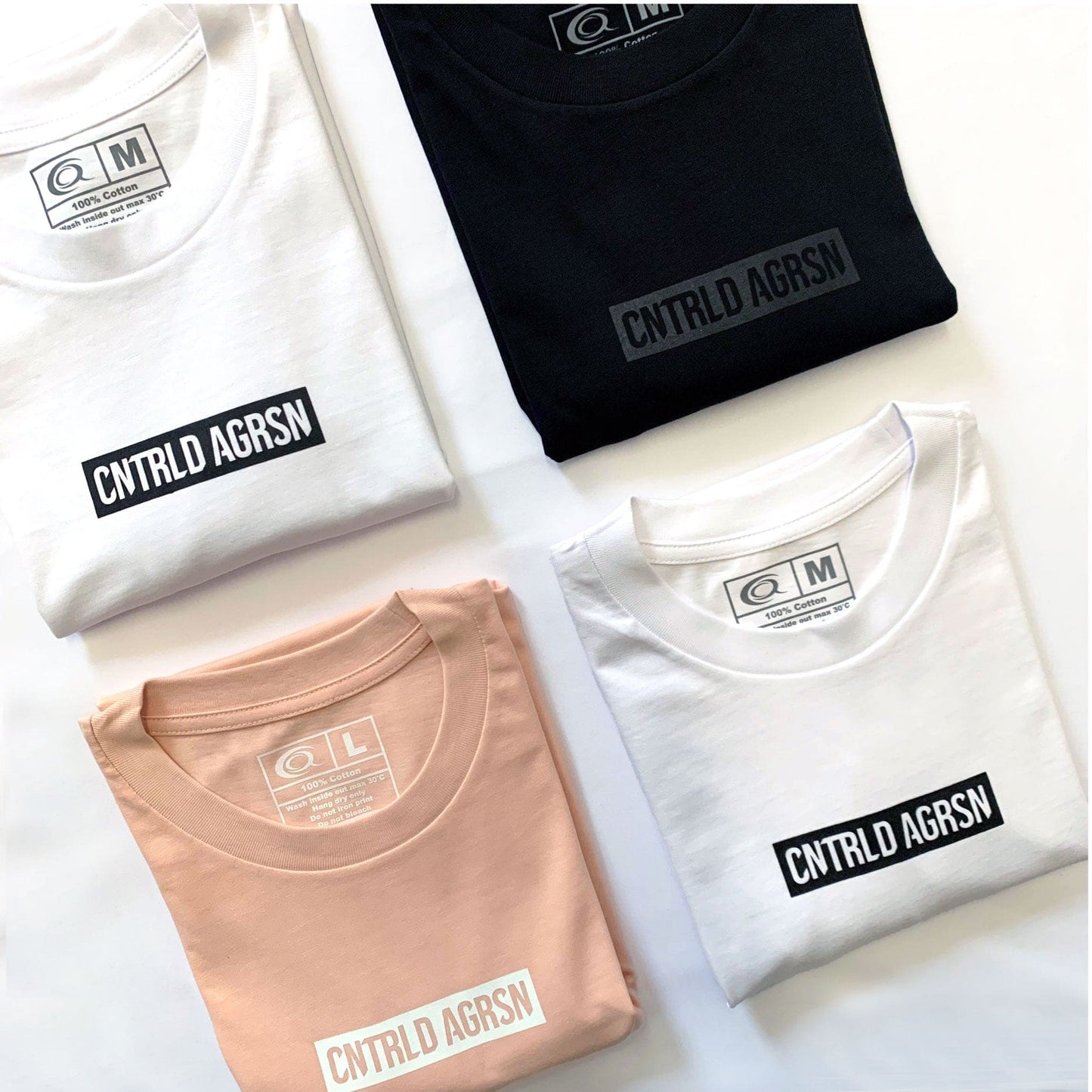 Classic Tee CNTRLD AGRSN - Black