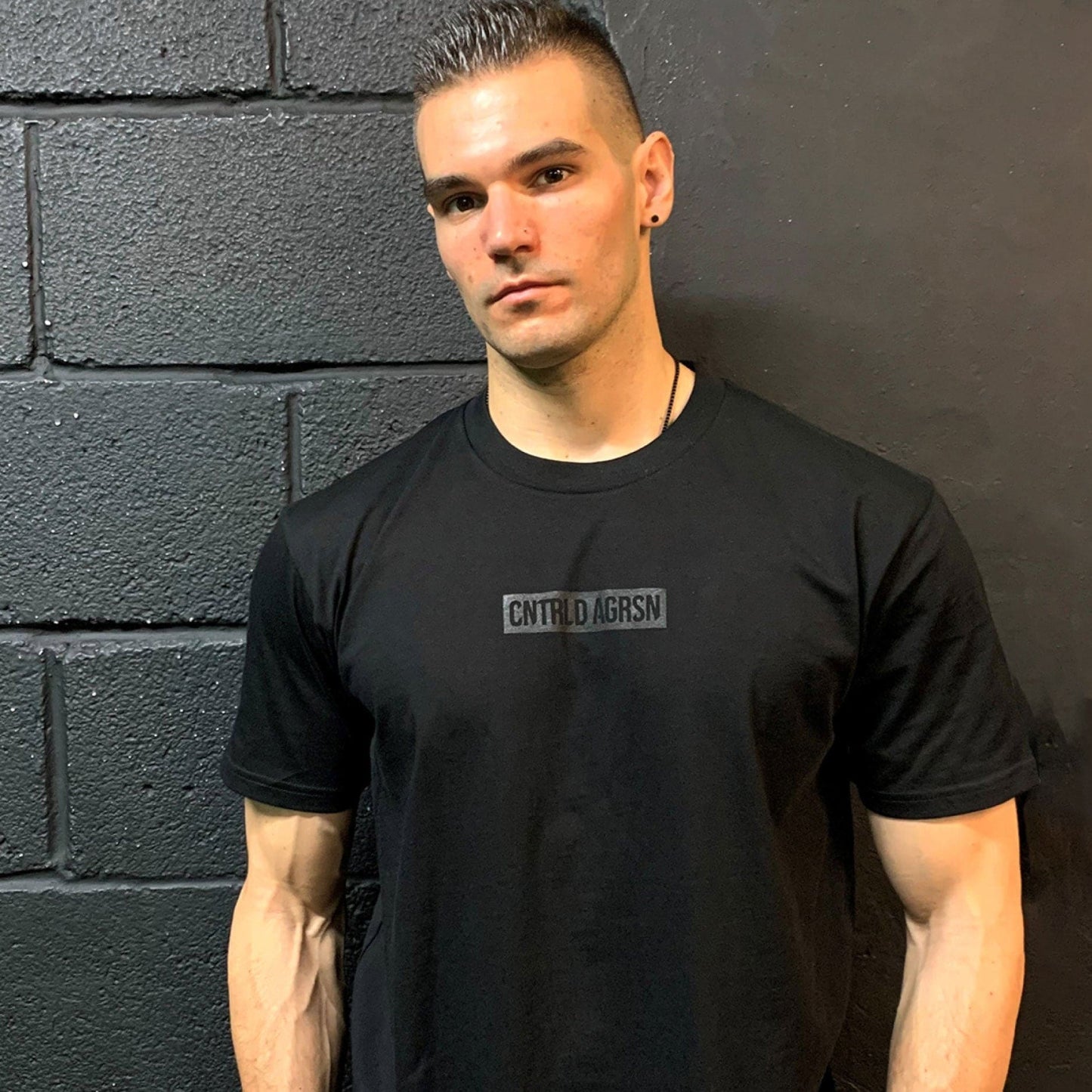 Classic Tee CNTRLD AGRSN - Black