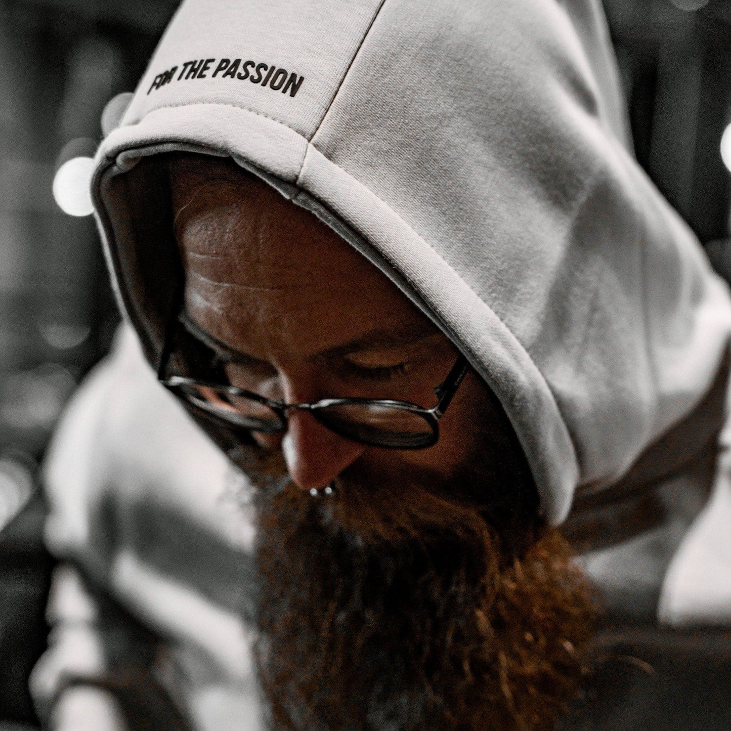 Label Collection - Oversize Heavyweight Hoodie - Natural Stone