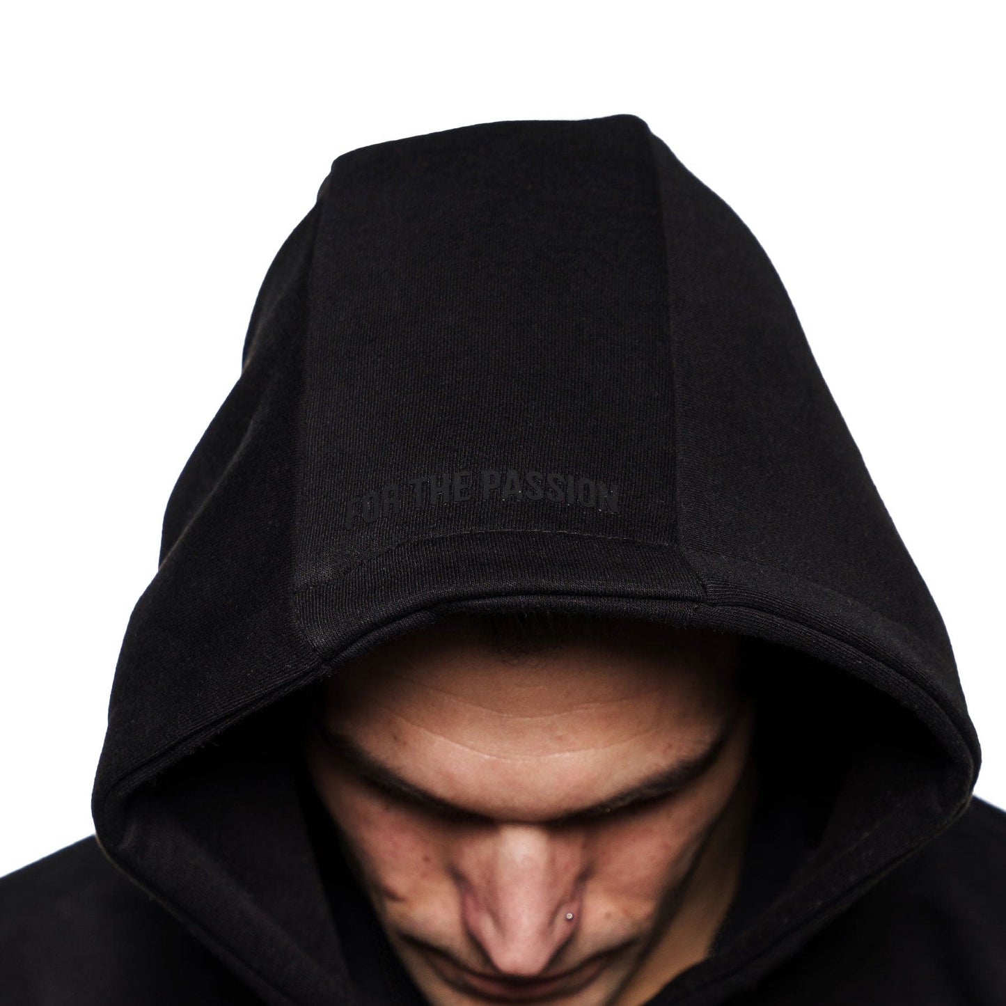 Label Collection - Oversize Heavyweight Hoodie - Black