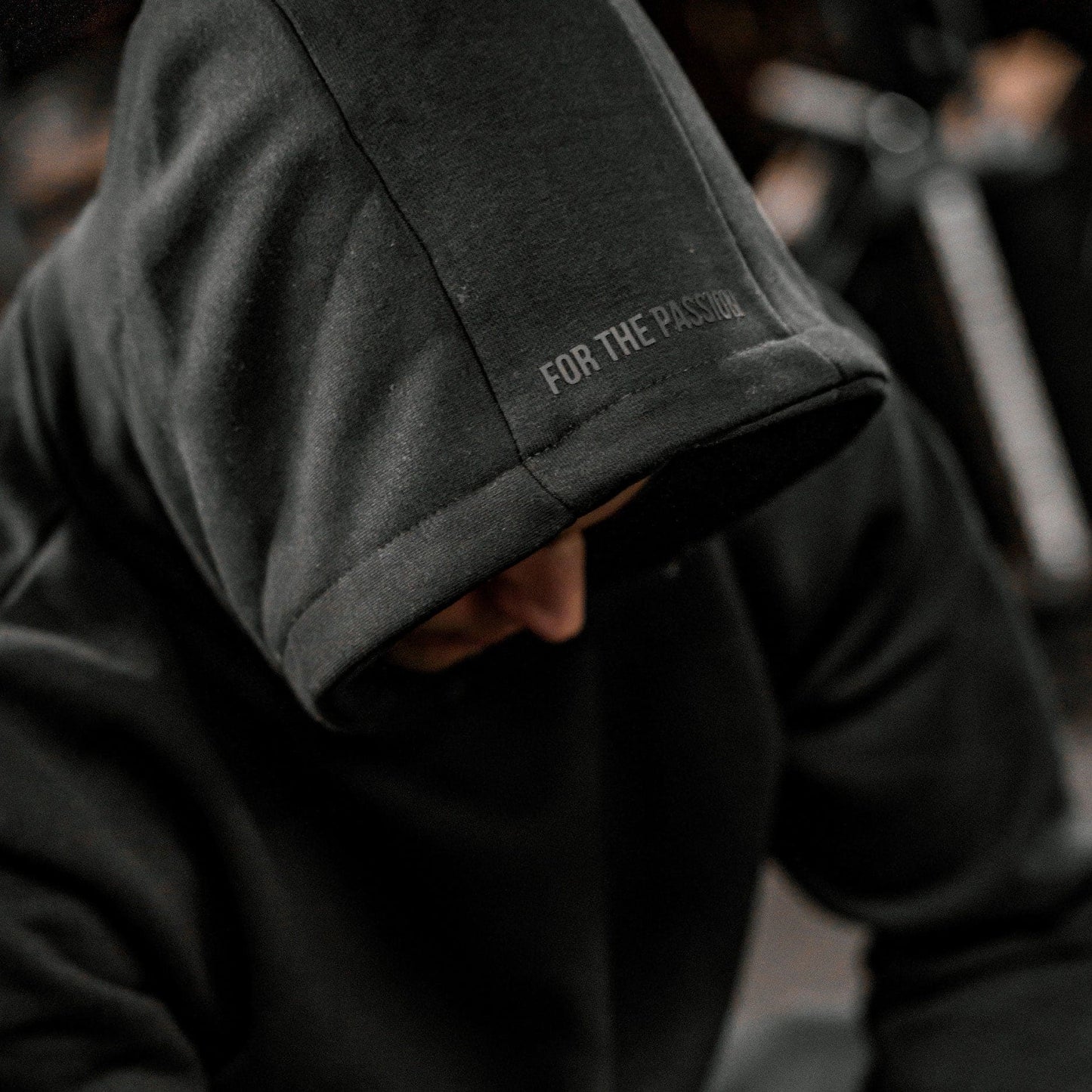 Label Collection - Oversize Heavyweight Hoodie - Black