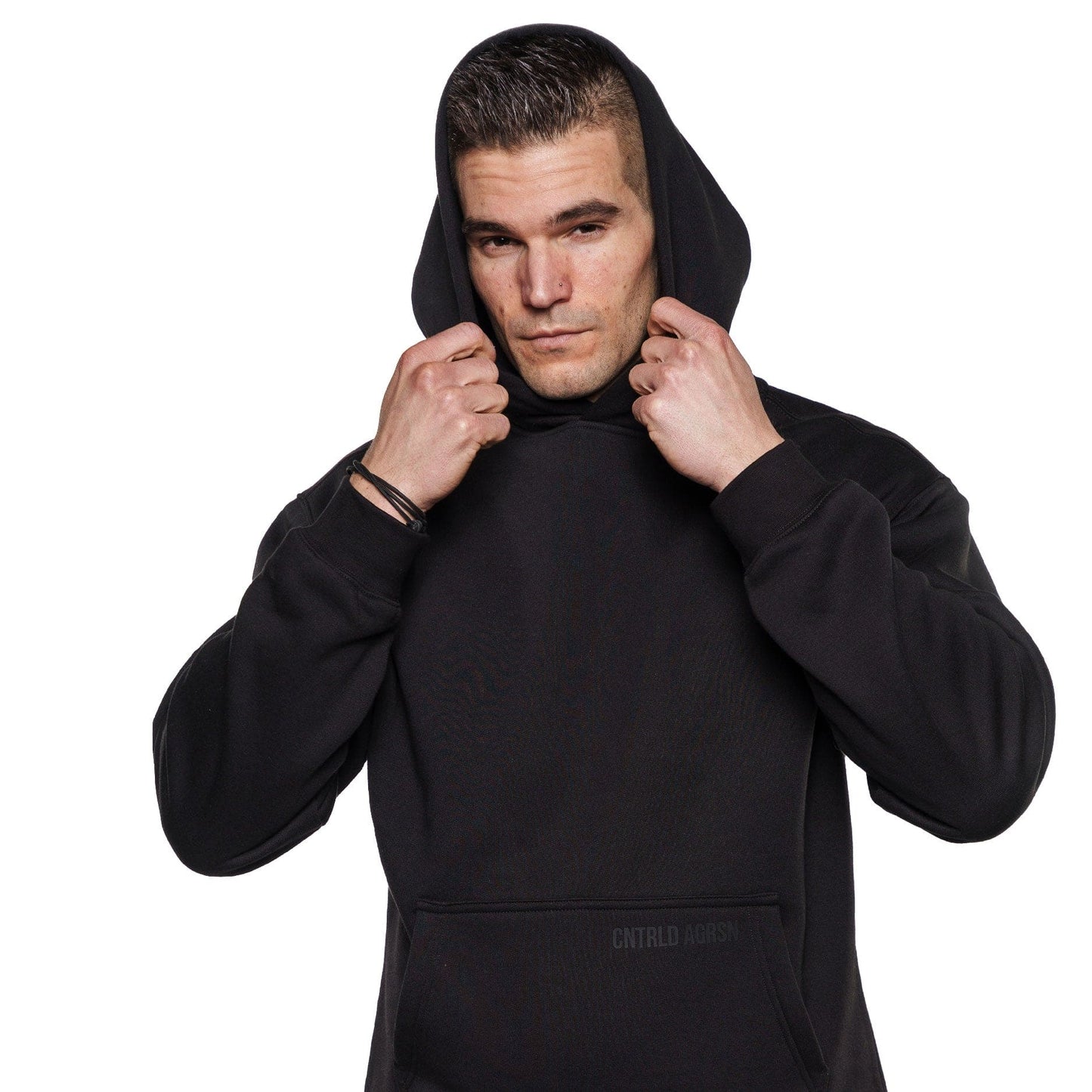 Label Collection - Luxe Hoodie - Black