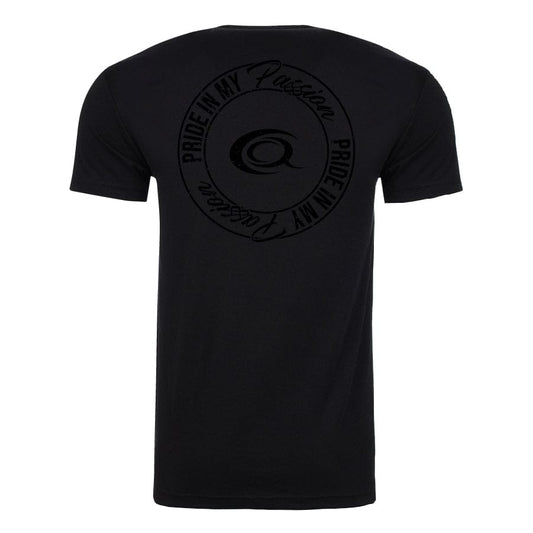 Pride in My Passion Emblem Tee - Black on Black