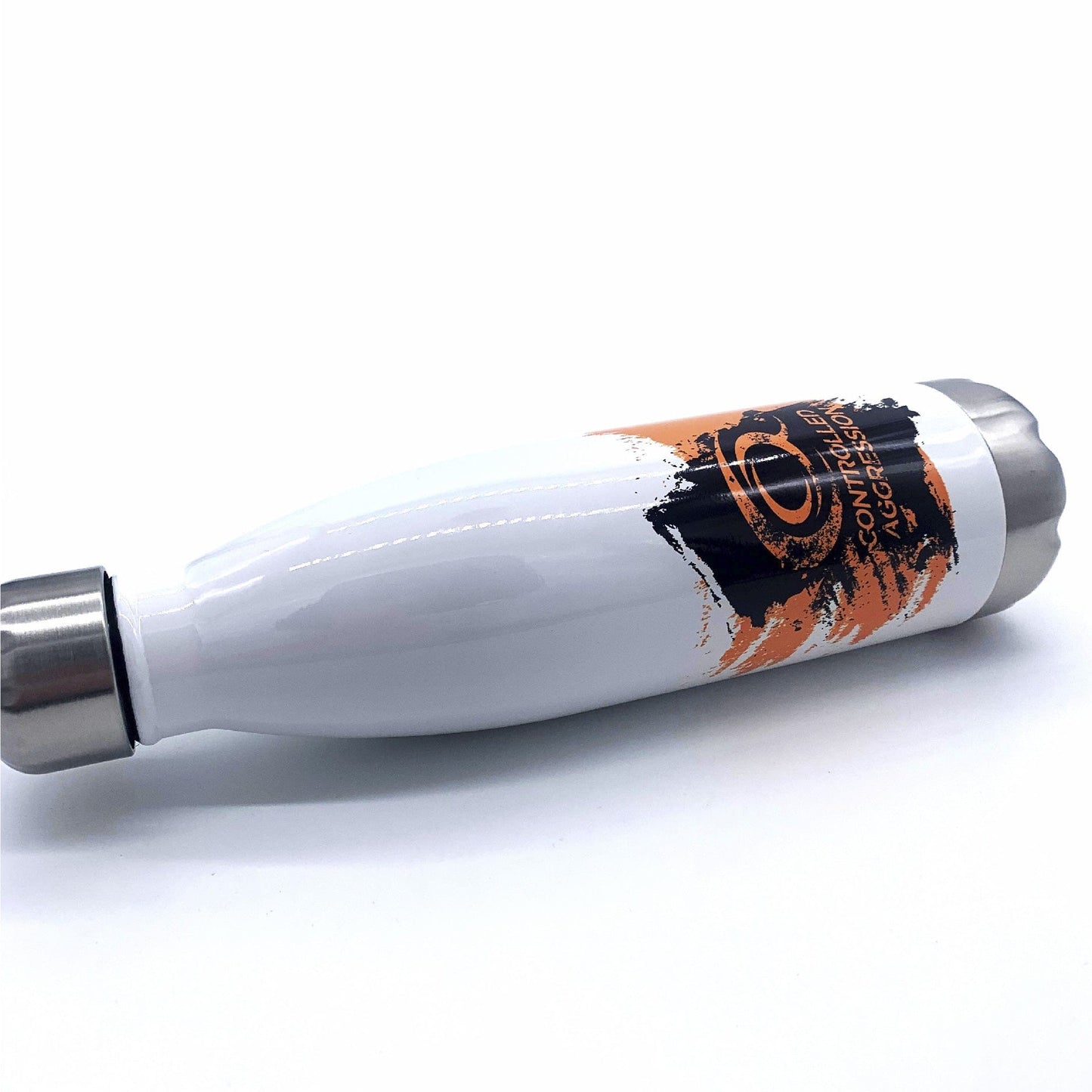 Metal Water Bottle - Gloss White 500ml