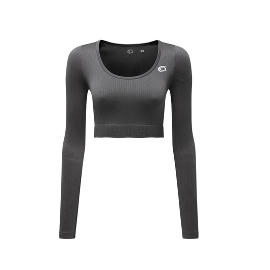 Form Ribbed Seamless Long Sleeve Crop Top