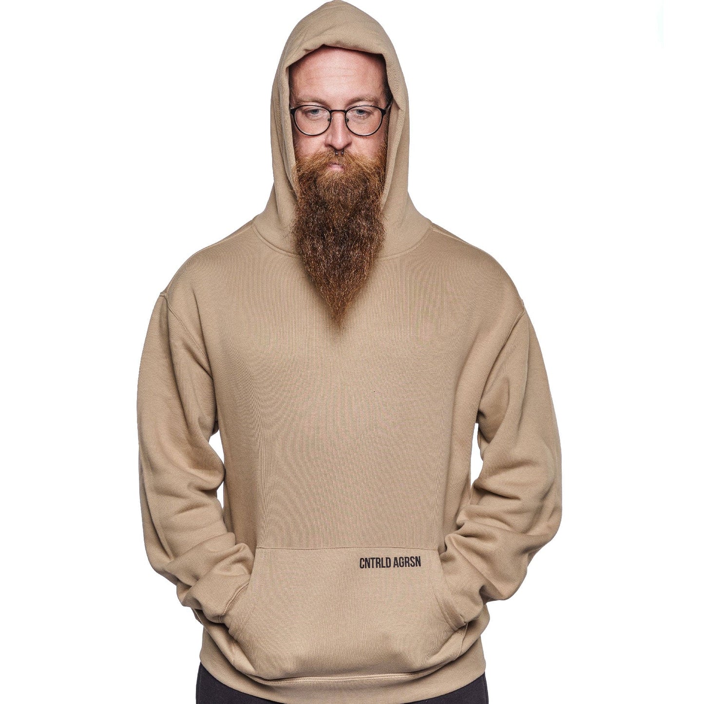 Label Collection - Luxe Oversize Hoodie - Sand