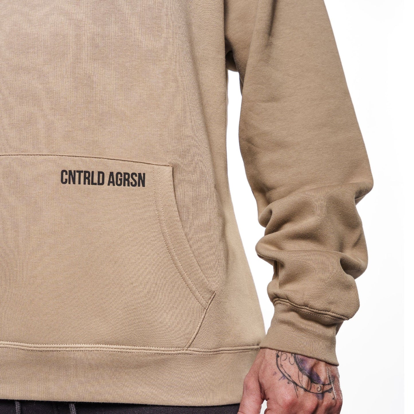 Label Collection - Luxe Oversize Hoodie - Sand