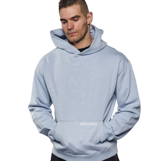 Label Collection - Luxe Oversize Hoodie - Powder Blue